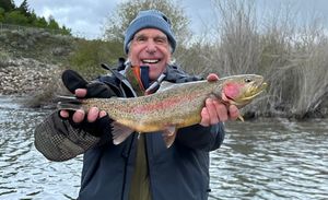 Henry Winkler met een vis